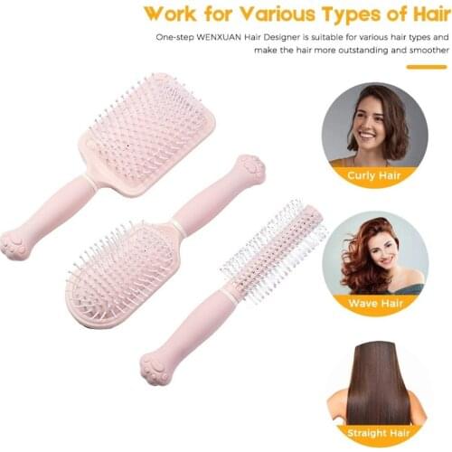 Womens Curly Hair Comb Air Cushion Comb Long Hair Special Massage Head Meridian Anti Static Blow Molding Air Bag Comb