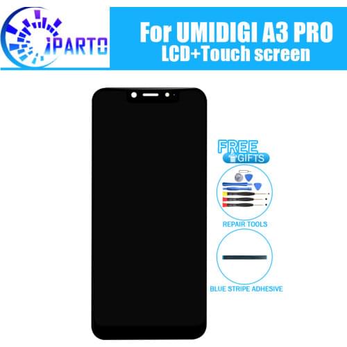 UMIDIGI A3 PRO LCD Display+Touch Screen 100% Original Tested LCD Digitizer Glass Panel Replacement For UMIDIGI A3 PRO