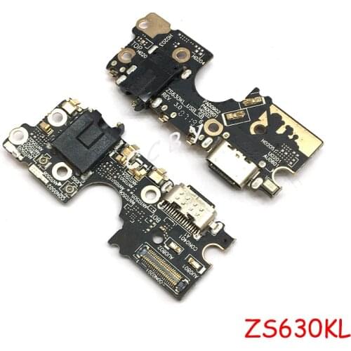 10pcs For ASUS ZenFone 6 2019 ZS630KL USB Charge Dock Port Connector Board USB Charging Port Flex Cable