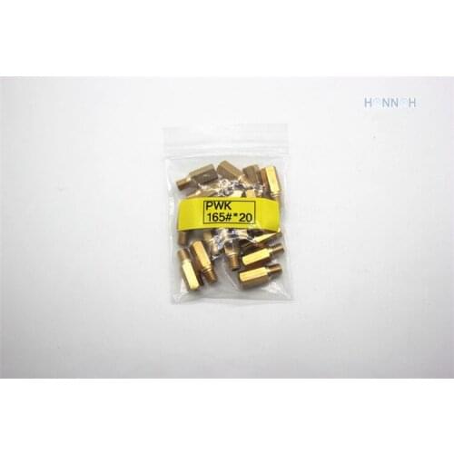 165# PWK mian jet 20pcs/lot Motorcycle Keihin carburetor repair Hexagon main injectors Nozzle can be used PWK FCR OKO KOSO etc