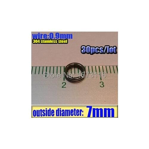 2015 fishing lures 0.9mm*OD7mm 30pcs