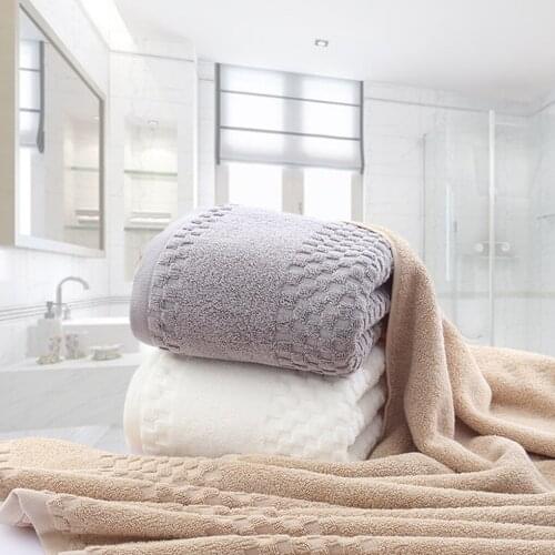 3pcs Hotel Spa Bath Towel Highly Absorbent Quick Dry Cotton Bathroom Towel Wash Towels