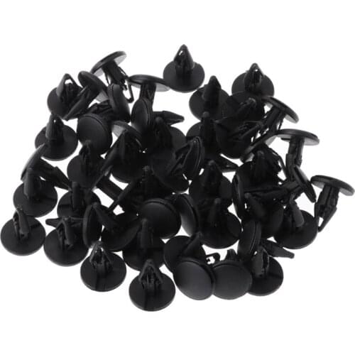 50 Pcs Car Fastener Push Clips for honda Peugeot Citroen