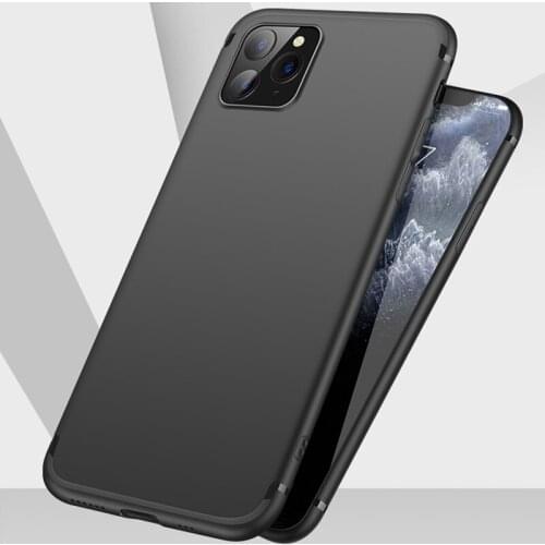 Phone Case for iPhone 11 Pro Max Cases for iPhone x xs Max xr Ultra-thin Soft Frosted Matte Cover for 6 6s 7 8 Plus 5 5s se 2020