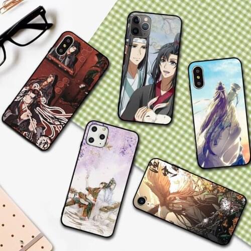 YNDFCNB Grandmaster Mo Dao Zu Shi MDZS Anime Phone Case for iPhone 11 12 pro XS MAX 8 7 6 6S Plus X 5S SE 2020 XR cover