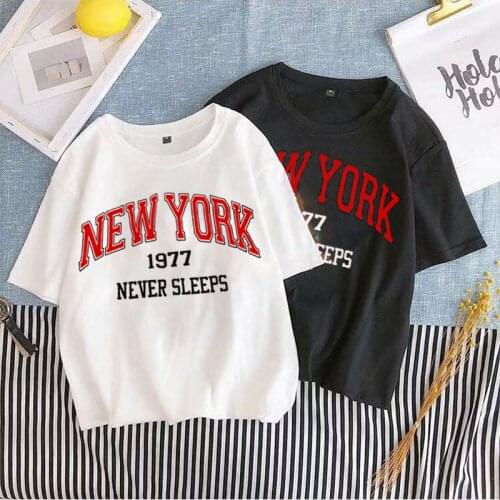 Harajuku Sommer Frauen T-shirts Casual USA Bereich Printed Tops T Weibliche T Shirt Kurzarm T Shirt plus gre Streetwear t shir