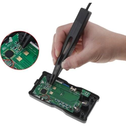 SMD Inductor Test Meter Clip Probe Tweezers For Resistor Multimeter Capacitor H7ED