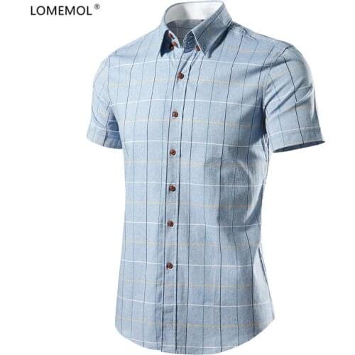 Men's Slim Fit Shirts LOMEMOL China