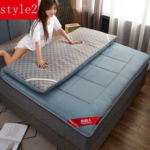 Soft comfortable Fold Tatami Mattress Adults bedroom Thick Warm single/double Topper Tatami Mattress twin queen king full size