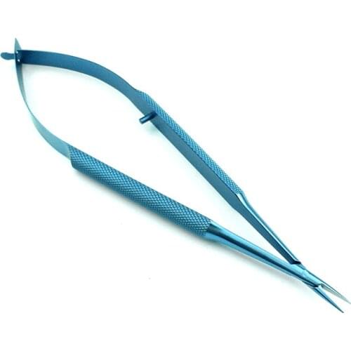 Ophthalmic Castroviejo Straight Needle Holder Microscopic Animal Experiment Ophthalmic Instruments
