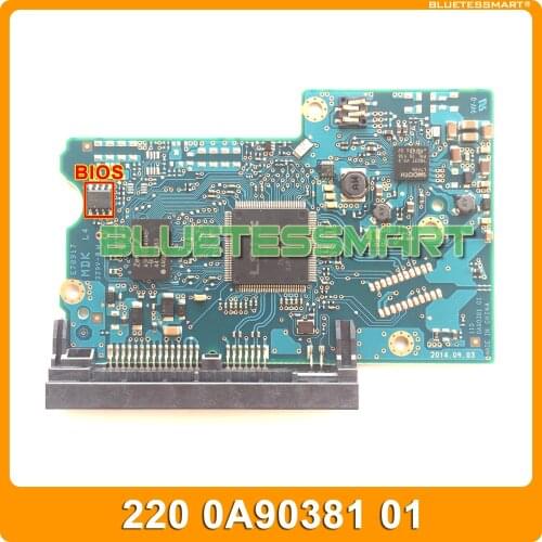 HDD PCB printed circuit board 220 0A90381 01 for HT 3.5 SATA hard drive 110 0A90381 01 HDS721050DLE630 DT01ACA050