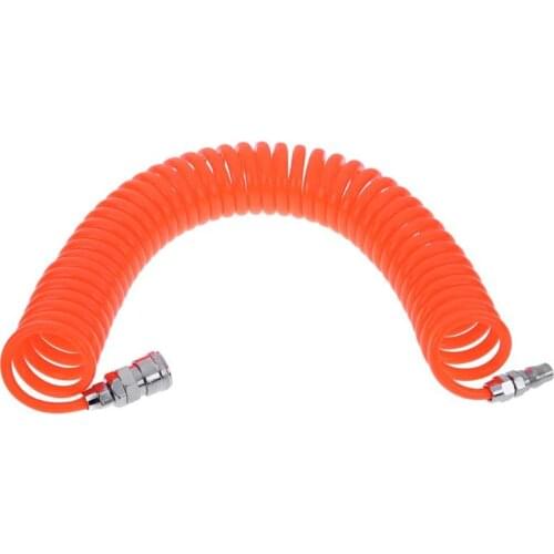 6m/9m Polyurethane PU Air Compressor Hose Tube Pneumatic Hose Pipe for Compressor Air Tool PP20 + SP20 Type Household Tools
