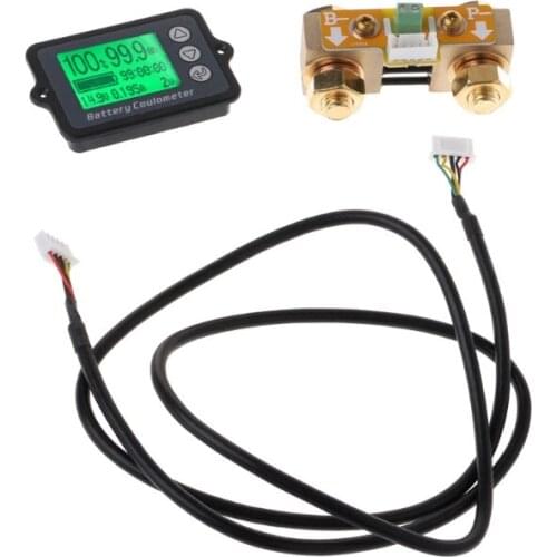 80V 350A TK15 Precision Battery Tester for LiFePO Coulomb Counter LCD Coulometer