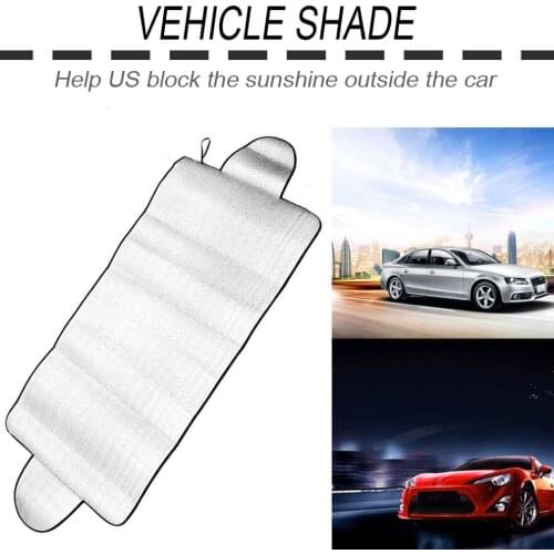 Durable Multipurpose Car Auto Windshield Cover Anti Shade Frost Ice Snow Protecting Cover UV Fading Dust Proof Cotton Car Covers