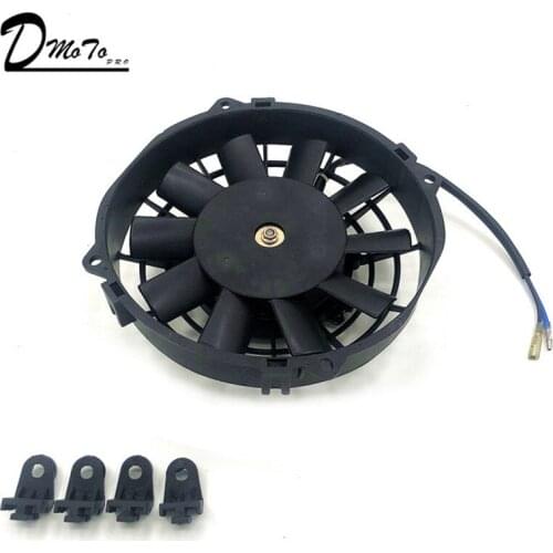 Performance 12V 80W Radiator Thermal Cooling Fan For Chinese Go Kart Buggy ATV Quad 4 Wheeler UTV