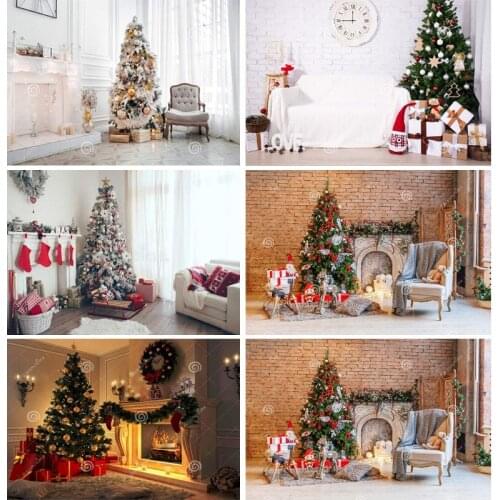 Vinyl Custom Christmas Day Photography Backdrops Prop Christmas Festival Theme Photo Studio Background 202097SD-01