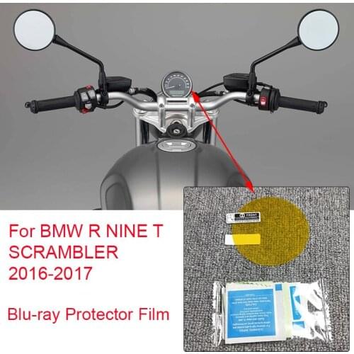 Cluster Scratch Protection Film Blu-ray Protector for BMW R NINE T SCRAMBLER 2016-2017