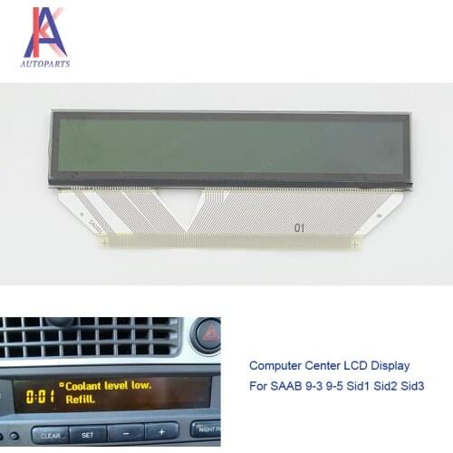 LCD Display Screen For SAAB 9-3 9-5 Sid1 Sid2 Sid3 Computer Center LCD Pixel Repair