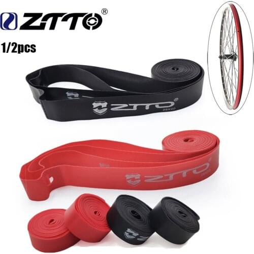 1/2pcs PVC Rubber Anti-Puncture Rim Tapes Strips MTB Mountain Bike Road Bicycle Premium Folding Tire Liner Band Tube Protector