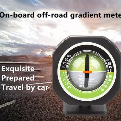 1pc Angle Slope Spirit Level Meter Finder Tool Gradient Balancer Car Vehicle Inclinometer Car Gradiometer