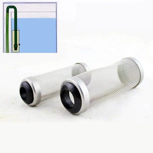 1pcs Dia12/16mm Inlet Stainless Steel Fish Tank Filter Inflow Inlet Basket Mesh Shrimp Protect Aquarium Accessories FA017