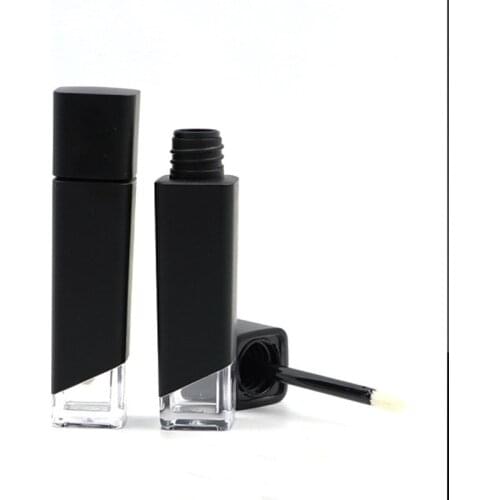10/50pcs 5ml ABS Lip Gloss Bottle Plastics Containers Empty Black Lipgloss Tube Eyeliner Lash Lipgloss Split Bottles Accessory