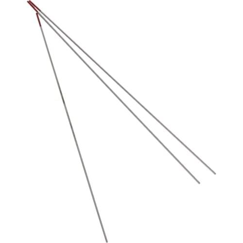 2% Thoriared 3.2 x 150mm WT20 Red TIG Welding Tungsten Electrode Pack of 10