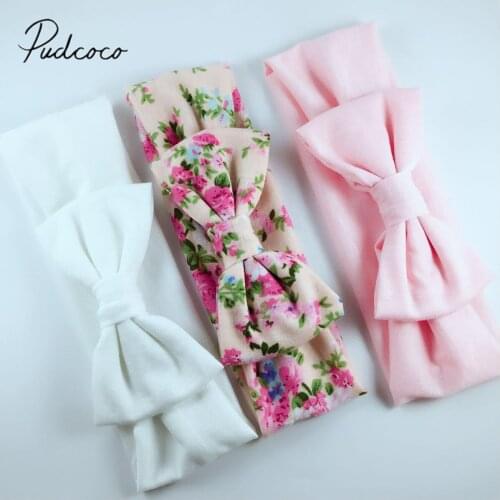 3PCS Sets Brand New Baby Accessories Stretchy Twist Knot Bow Head Wrap Headband Twisted Knotted Cute Hair Band Baby Gifts