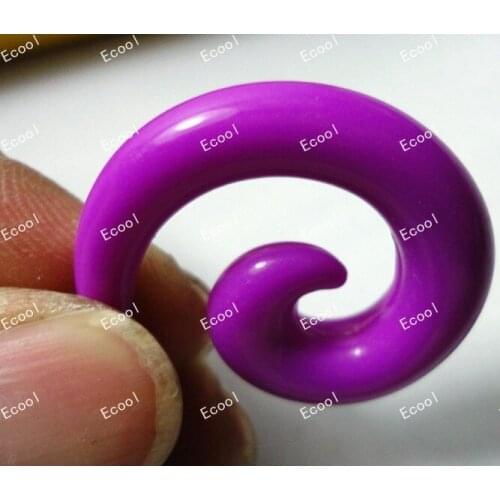 Whole 30pcs Jewelry Lots Mixed-size Nice Spiral Ear Expander Stretcher Plug Body Pierce LB330 Free shipping