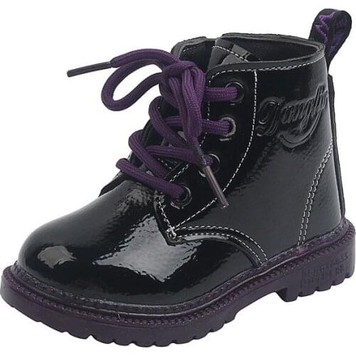 CNFSNJ autumn Winter Fashion Girls boys Boots Princess Sweet Big Children Kids Boots Pendant With zipper Water-proof 21-30