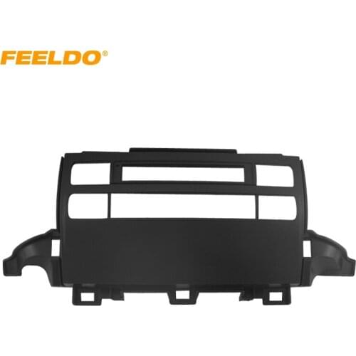FEELDO Car Frame Panel Fascia For Toyota Prado 120 J120 Radio DVD Stereo Panel Dash Mounting Installation Trim Kit Face Frame
