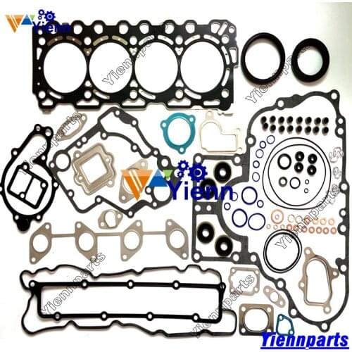 For Kubota V3007 Gasket Kit V3007-DI-T loader Tractor Excavator Diesel Engine Parts