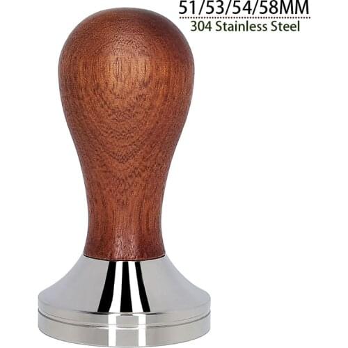 BroterhNemco Coffee hammer pressure stainless steel tamper Mat 51mm 53mm 54mm 58mm