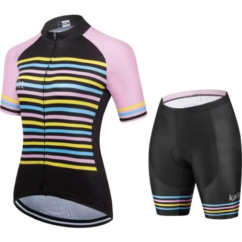Kafitt Summer Dresses Clothes For Women 2021 Luxury Designer Plus Size Cycling Shorts Cycle Shirt Pro Team Short Sleeve Jersey