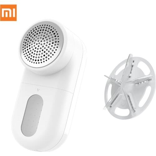 Xiaomi Mijia Lint Remover Hair Ball Trimmer Sweater Remover Chargeable 5 leaf cutter head Motor Trimmer With small brush inside