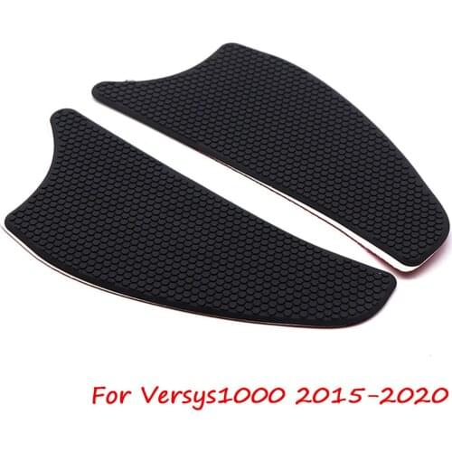 Motorcycle Black Anti-Heated Gas Tank Side Traction Knee Protector Anti Slip Pad For Kawasaki Versys1000 VERSYS 1000 2015-2020