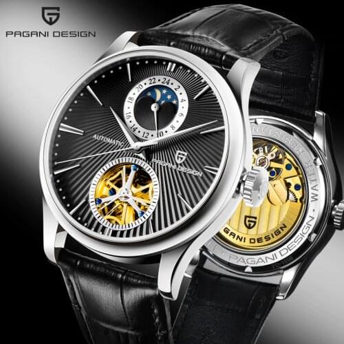 2020 New PAGANI DESIGN Mens Mechanical Watches Automatic Watch Luxury Tourbillon Watch Men casual Wrist watch relogio masculino