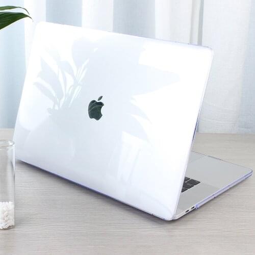 Crystal laptop Hard Cover Case keyboard Cover For Apple MacBook New Pro 15 With Touch Bar Model:A1990 A1707 (2016-2019)