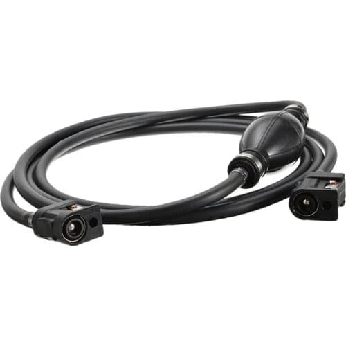 PVC Black 0.6cm Fuel Gas Hose Line Assembly Motor Oil Tank Valve Manual Pump Fuel Pipes Motorcycle Accessories Auto Parts