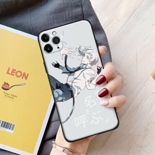 Nakajima atsushi anime manga silicone Phone Case FOR iPhone Se 6 6s 7 8 Plus X Xr Xs 11 12 Mini Pro Max Glass Cover Shell