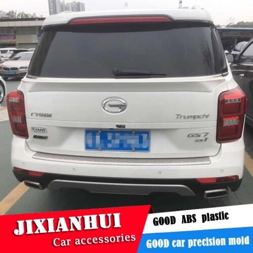 For Trumpche GS7 Spoiler 2017-2019 Trumpche GS8 Spoiler ABT ABS plastic Material Car Rear Wing Color Rear Spoiler