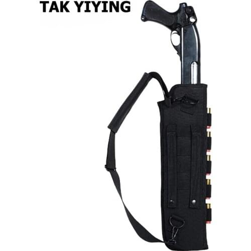 TAK YIYING Tactical Shotgun Rifle Scabbard Bag Molle Shoulder Sling Case Padded Holster Black