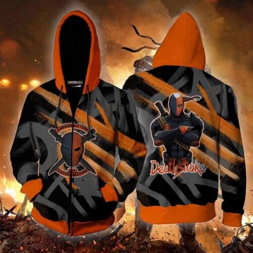 Movie Green Lantern Deathstroke Hoodies Sweatshirts Cosplay Costumes 3D printed fashion men women Green Lantern hooded jacket