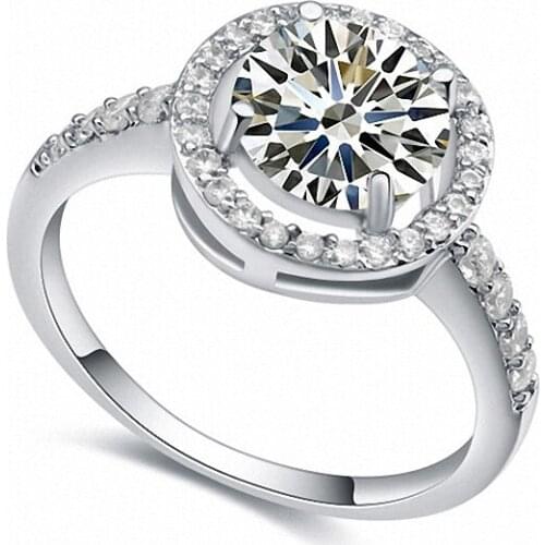 TRACYSWING Real Austrian Crystals Brand AAA Zirconia Micro Inlays Fashion Ring for women New Geometric Th-110231