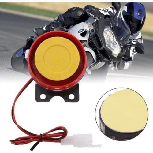 12V Electric Motorbike Universal Truck Bicycle Loud Horn Klaxon Motorcycle Alarm Speaker 125DB