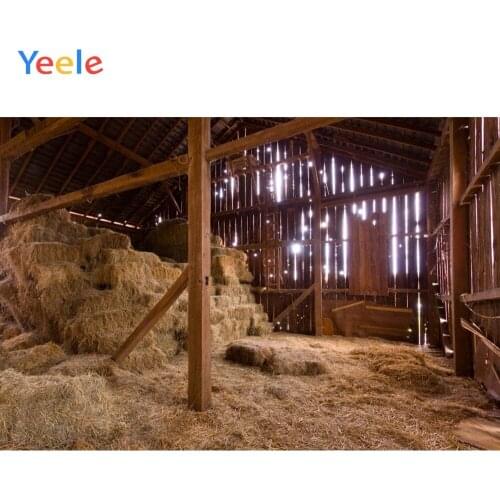 Yeele Hut Fodder Farm Haystack forage Scenery Indoor Decoration Photographic Backgrounds Photography Backdrops For Photo Studio