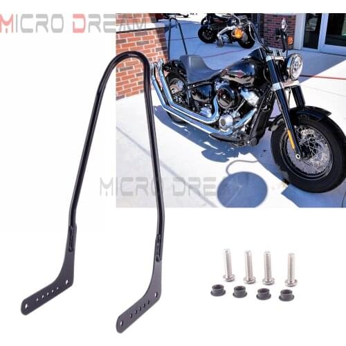 Motorcycle Sissy Bar Rear Passenger Backrest Tall Bobber Sissybar for Harley Softail Slim FLSL Street Bob FXBB 114 FXBBS 18-21
