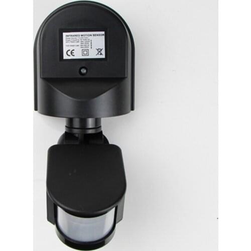 1PC Outdoor Body Motion Sensor Switch 220-240V 50-60Hz Detection 12m(adjustable)