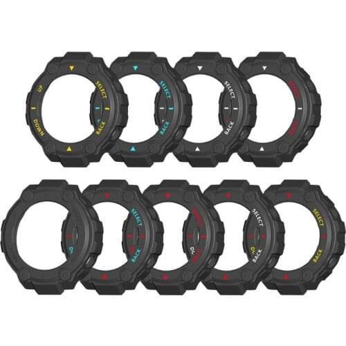 Suitable Fo -Amazfit T-Rex/T Rex Pro Smart Watch Protective Cover Case Anti-Scratch Lightweight Shell Frame 1PC