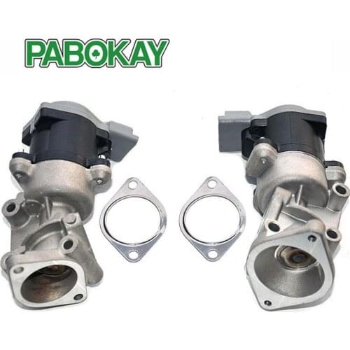 2 pieces X For Land Rover Discovery MK3 2.7 MK4 TD (2004-2009) (2004-2009)Front Left & Right EGR Valves LR018324 LR018323